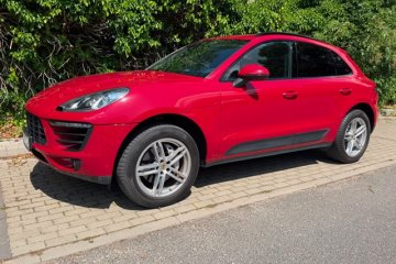 Porsche Macan S 340 KM Pneumatyka Panorama Bose Led Navi Kamera